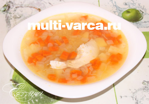 як приготувати курячий суп у мультиварці