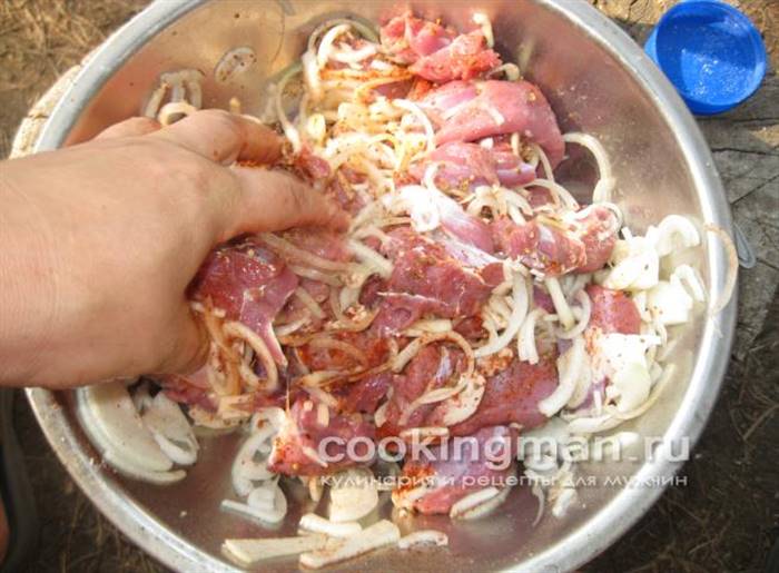 рецепт шашлику з баранини