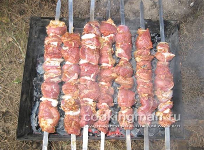 рецепт шашлику з баранини
