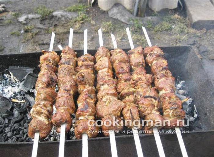 рецепт шашлику з баранини