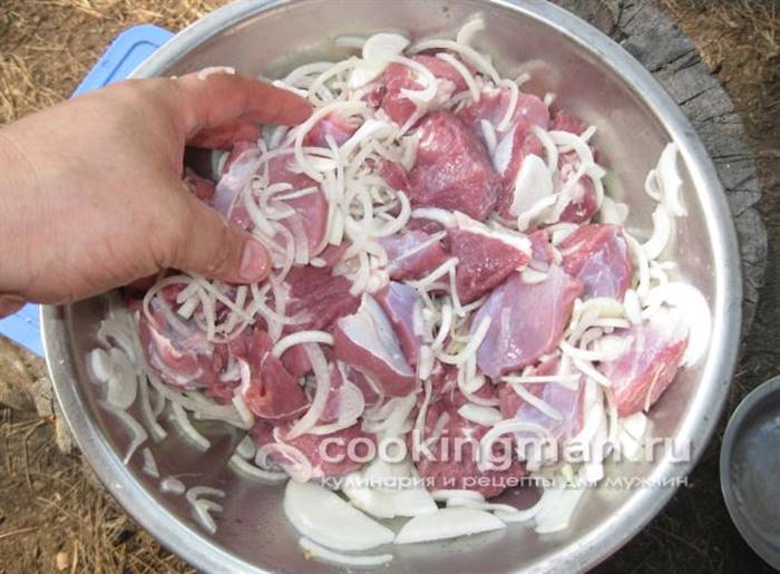 рецепт шашлику з баранини