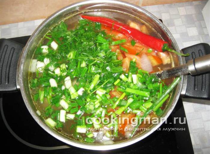 рецепт супу з курки