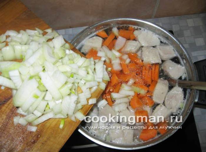 рецепт супу з курки